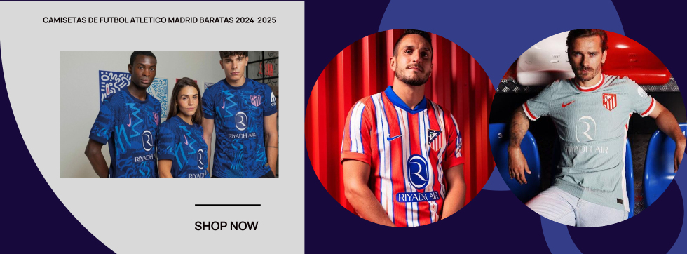 camisetas Atletico Madrid replicas 2024-2025